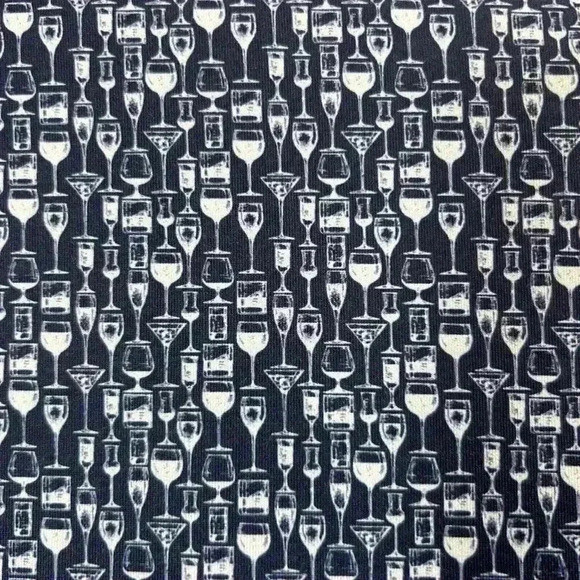 1764 Shirt Mens 2XL Cocktail Print Performance Golf Polo Breathable Drinking AOP - Picture 5 of 10